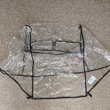  Baby Travel Universal Rain Cover double sided by side buggy new never used 