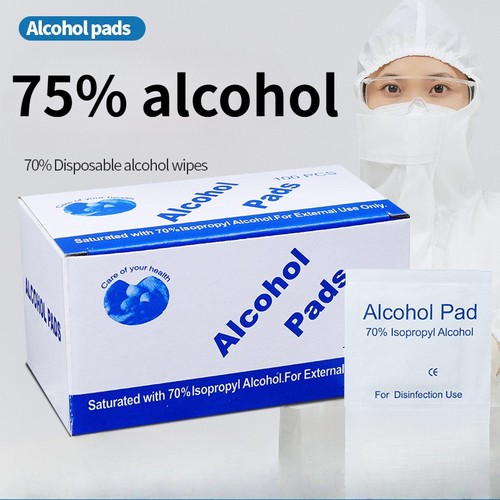 Disposable alcohol swab - 75%,