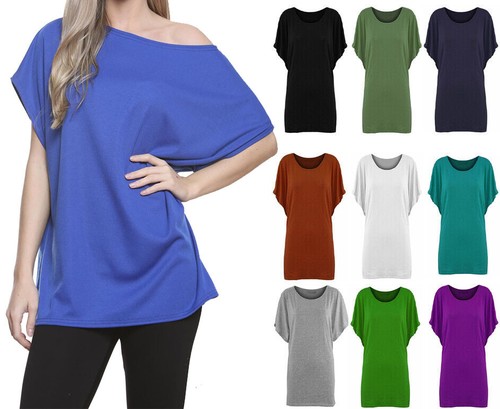 Ladies plain batwing - ladies, sleeve