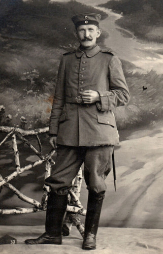 Wwi german soldier with - wwi,