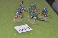 54mm 7YW / french indian war - 5 figures plastic - (120223)
