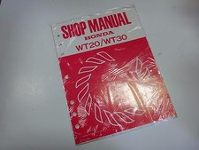 1983 Honda WT20 WT30 Water