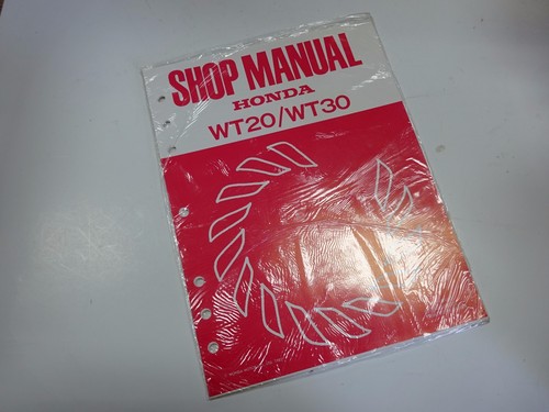1983 honda wt20 wt30 - wt20,