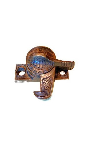 Antique victorian cast brass - cast,