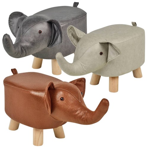 Elephant stool seat animal - stool,