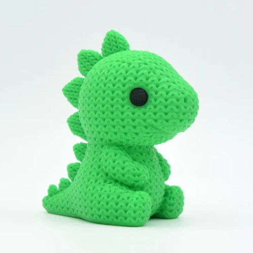 Knitted dinosaur - knitted, |