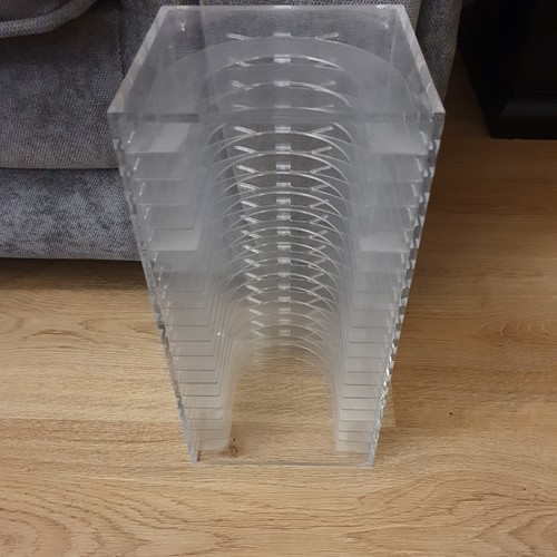 Clear tower rack holder - tower,