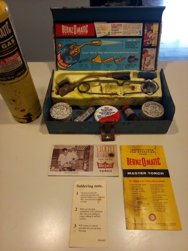 Vintage bernzomatic all - vintage, "bernzomatic"