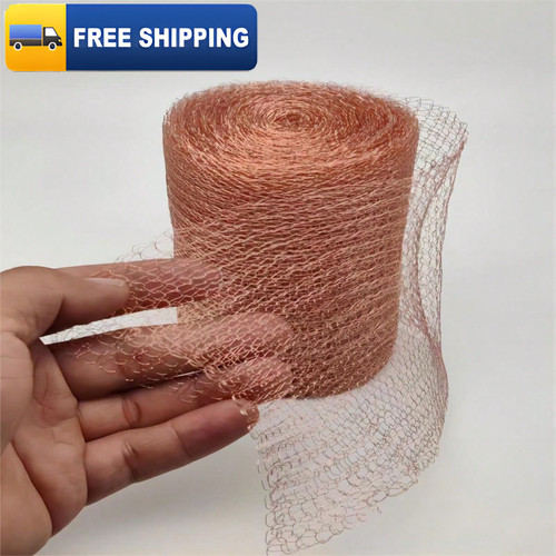 Pure copper mesh roll - 3m,