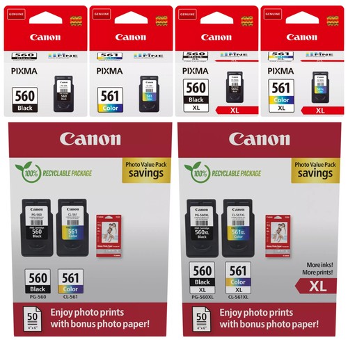 Canon 560 560xl cl 561 - pg-560xl, cl-561