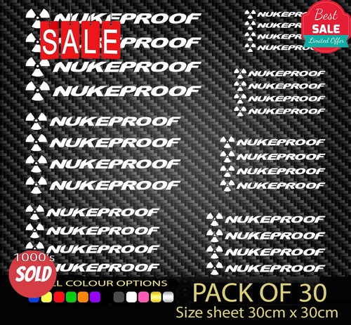 Nukeproof vinyl decal stickers - nukeproof,