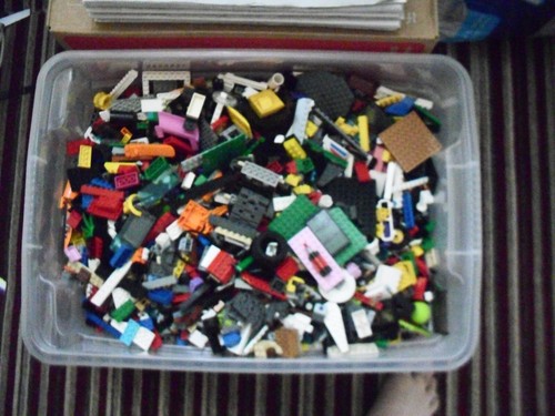 1kg loose lego mixed bricks - loose,