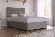 MEMORY FOAM DIVAN BED SET WITH MATTRESS AND HEADBOARD 3FT 4FT6 Double 5FT King
