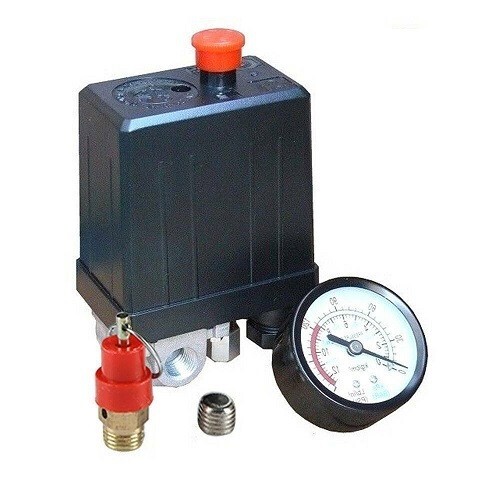 Pressure gauge safety valve - safety,