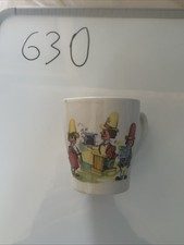 Vintage Ken Dodd’s Diddymen Mug 1970, Staffordshire England Treacle Miners Scene