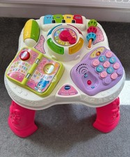 VTech Baby Play & Learn Activity Table Pink