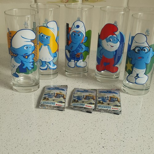 The smurfs set clear - set,