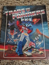 1986 Panini Transformers Sticker Collection 3/4 Complete Set
