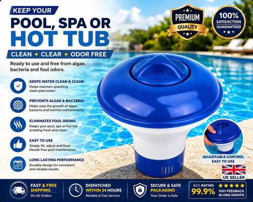 Floating chlorine dispenser - floating,