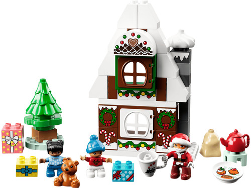 Lego duplo santa gingerbread - duplo, santa's