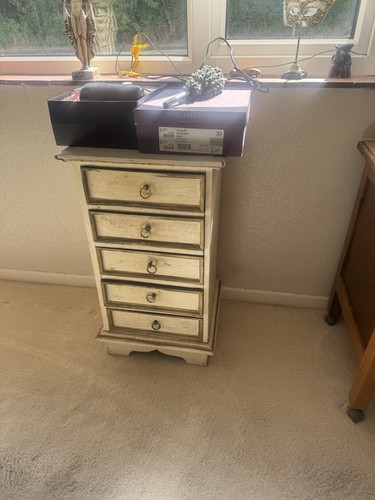 Two bed side - tables, trunk