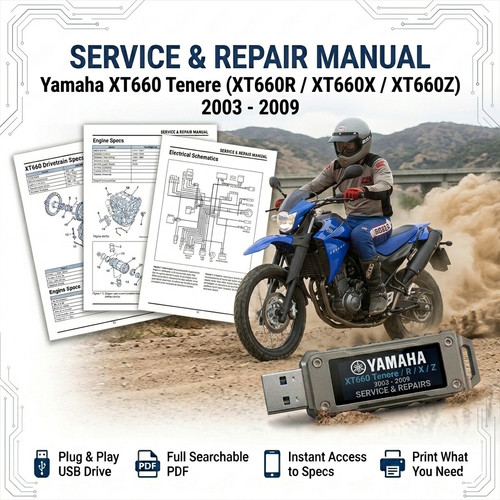 Yamaha xt660 tenere - yamaha,