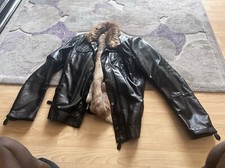 Roberto cavalli leather jacket