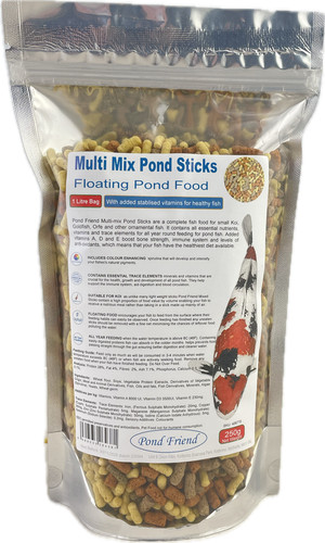 Pond friend fish food multi - friend,
