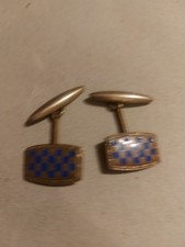 Vintage Cufflinks Enamel