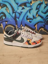 Nike Dunk Low SE "Sail Multi-Camo" Sneaker Trainers Shoe's Uk Size 9