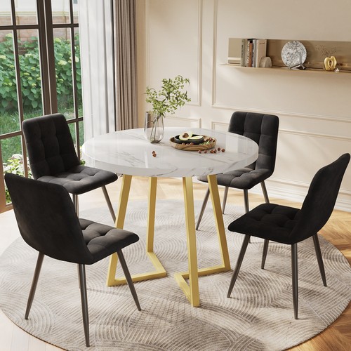 Dining table and chairs - dining,