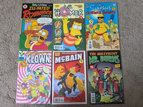 Simpsons comic book lot - comic, 6