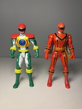 Power Ranger Figures X2 Green