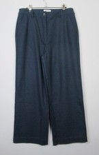 White Stuff Belle Tweedy Womens wide leg Trousers Blue Size 8 -18 New