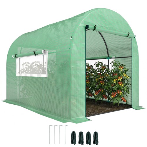 Outsunny x 2m polytunnel - 3, 2