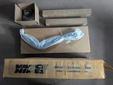 Vance & Hines 46069 Harley Davidson Softail big radius 2 into 2 exhaust black