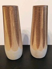  Shelf Pottery.. Two Vintage Vases Halifax 1980's Immaculate 