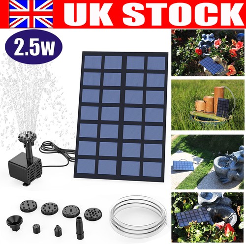 Solar panel powered water - panel,