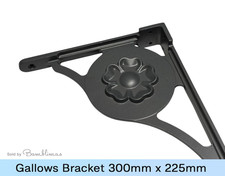 Grey Gallows Bracket 300mm x