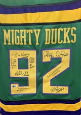 The Mighty Ducks Cast Signed