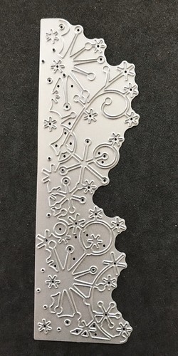 Christmas frostyville border - christmas,