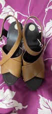 Zara Tan Platform Wedge