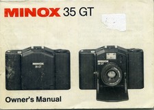 Minox 35GT Camera  Instruction