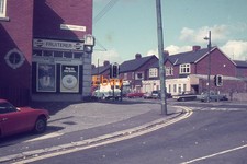 35mm Slide - Fox & Hounds Lane / West Road Junction, Newcastle, Early 1970s