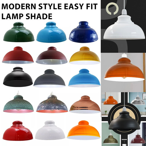 Metal lamp shade 29cm - metal,