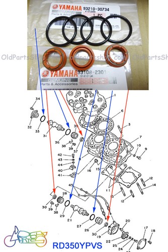 Yamaha rd350ypvs rz350 power - rd350ypvs,