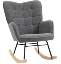 Wingback Rocking Chair for