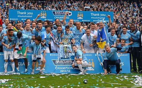 2014 premier league trophy - premier,