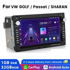 Apple Carplay For VW Passat B5 Golf 4 Polo Android Car Radio Stereo GPS SAT DAB+