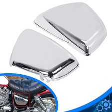 Left Right Chrome Battery Side